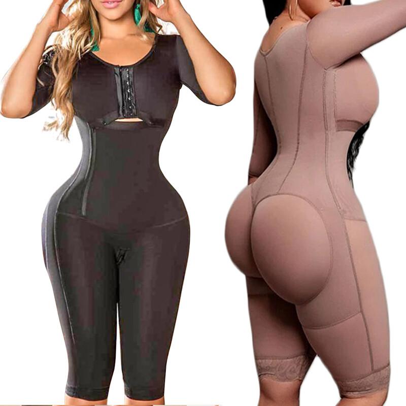 Fajas Colombianas Mujer Full Body Shaper Arm Compression BBl Post Op Surgery Top