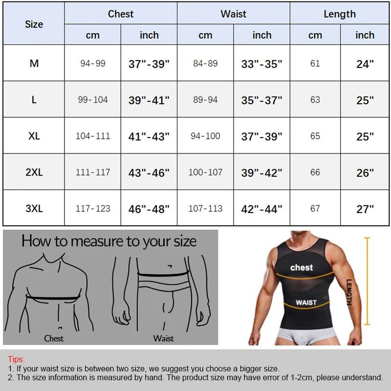 Fajas Colombianas Para Hombres Men BODY SHAPER ABDOMEN CONTROL Slimming Girdles