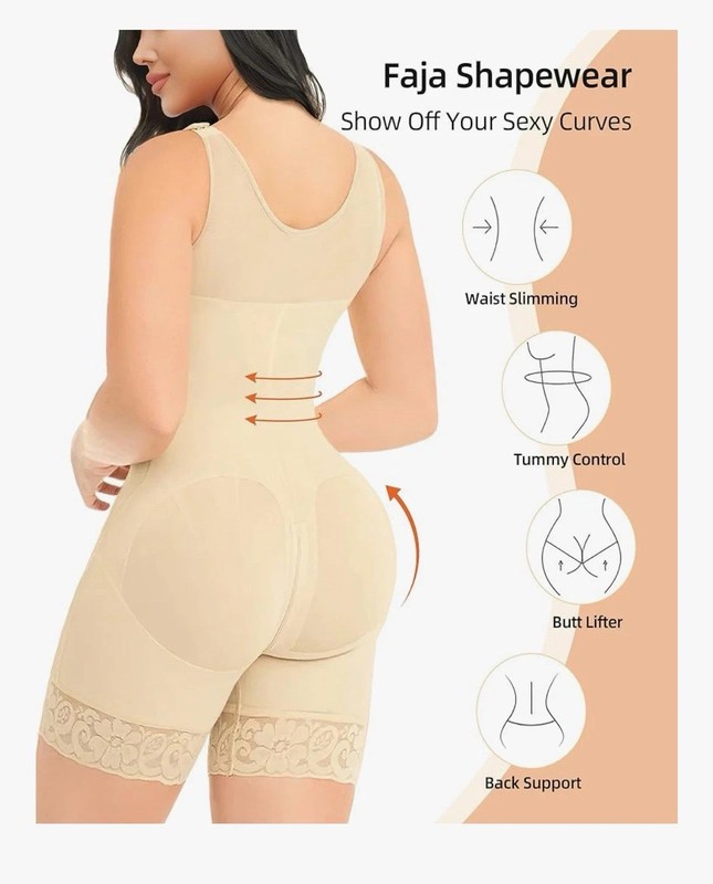 Fajas Colombianas Reductoras Levanta Cola #BBL Girdle Post Surgery Body Shaper