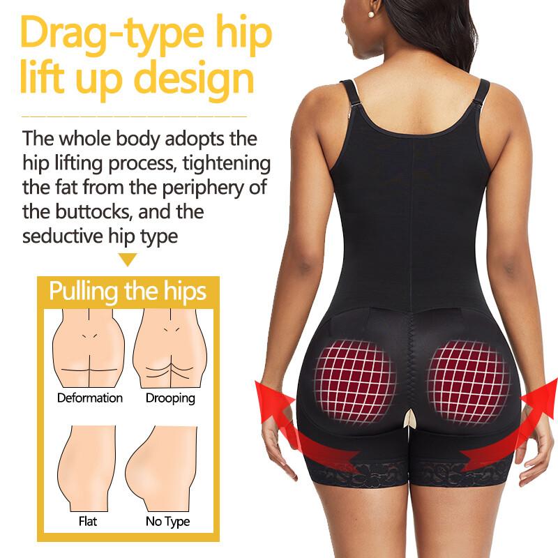 Fajas Colombianas Shapewear Women Compression Bodysuits Postpartum Body Shaper