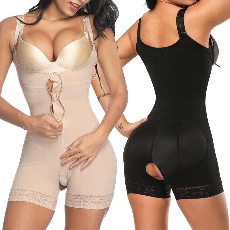 Fajas Colombianas Shapewear Women Compression Bodysuits Postpartum Body Shaper