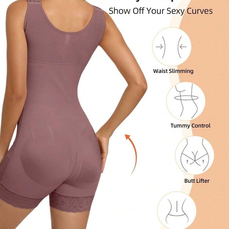 Fajas Colombianas Women's Shapewear Full Body Sculpting After Abdominal Control