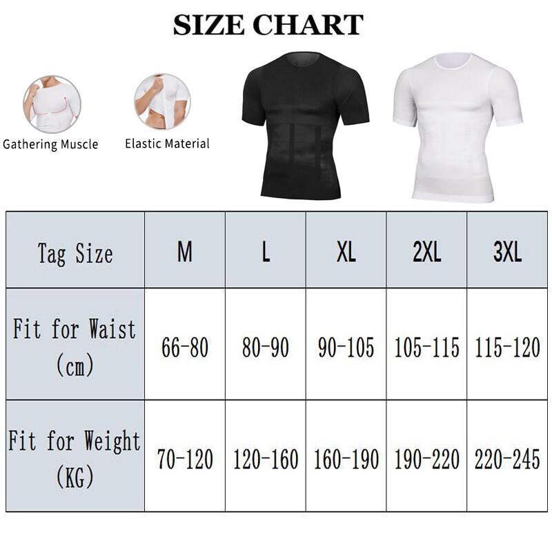 FAJAS HOMBRES FAJA REDUCTORA DE HOMBRE MEN BODY SHAPER TOP ABDOMEN CONTROL TOP