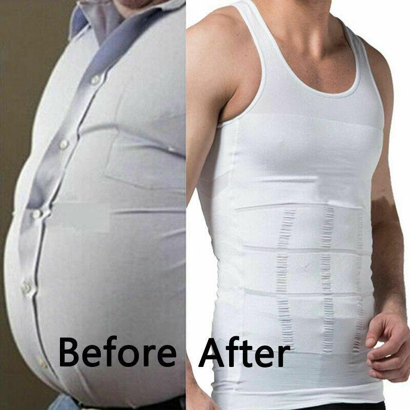 FAJAS PARA HOMBRES FAJA REDUCTORA DE HOMBRE MEN SHAPERWEAR ABDOMEN CONTROL SHIRT