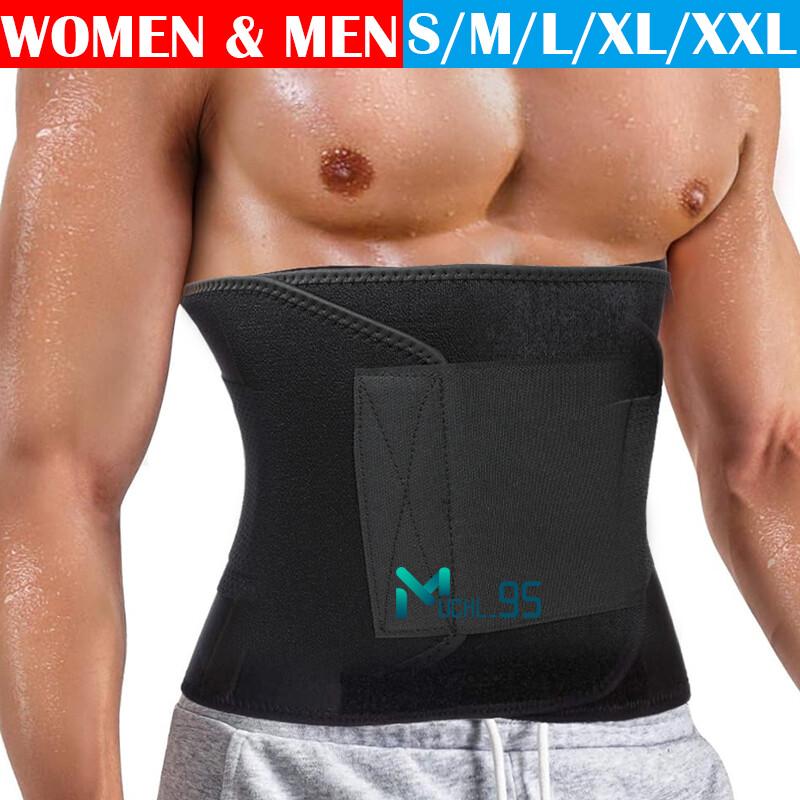 Fajas Reductoras Abdomen Para Hombres Sudar Perder Peso Entrenador De Cintura