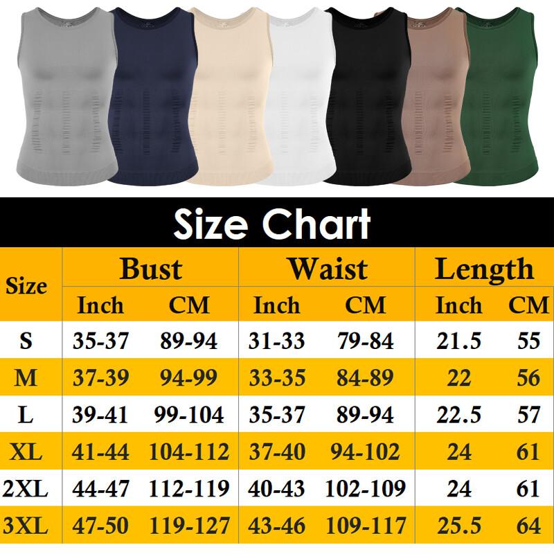 Fajas Reductoras Para Hombres Faja De Hombre Compresión Camiseta Men Tank Tops