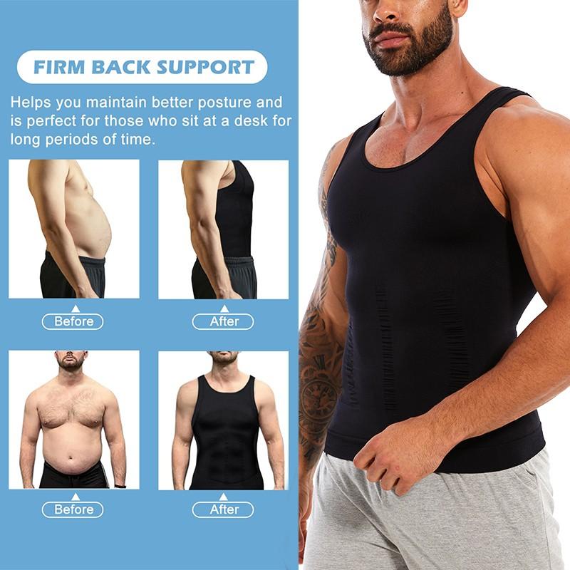 Fajas Reductoras Para Hombres Faja De Hombre Compresión Camiseta Men Tank Tops