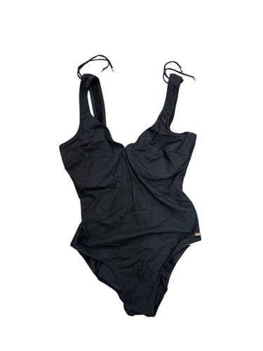 Fantasie BLACK Ottawa Underwire Plunge One Piece Swimsuit US 38G UK 38F