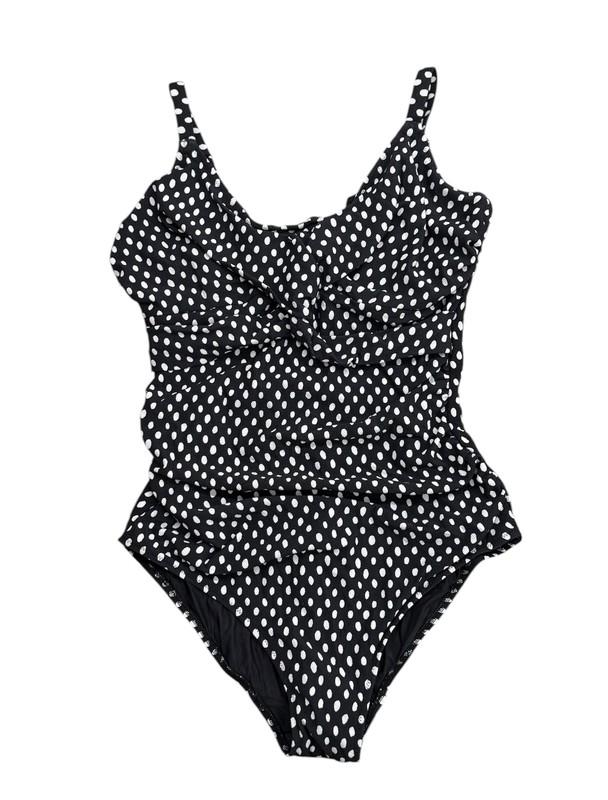 Fantasie BLACK/WHITE Santa Monica Twist One Piece Swimsuit US 32I UK 32G