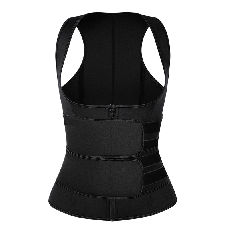 FeelinGirl Waist Trainer Vest For Women Workout Corset Waist Cincher S-3XL