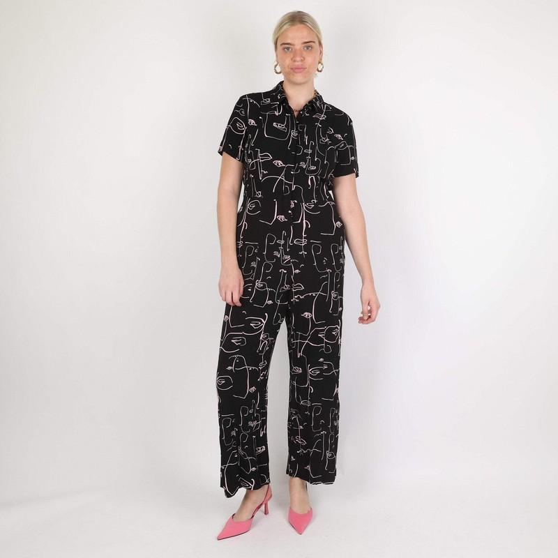 Finery Black Jumpsuit UK Size 14