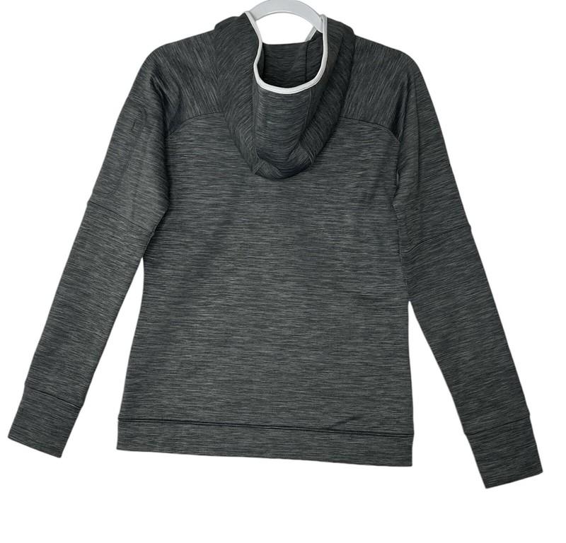 FJ Footjoy Jacket Women Medium Gray Stretch Golf Zip Up Workout Athleisure