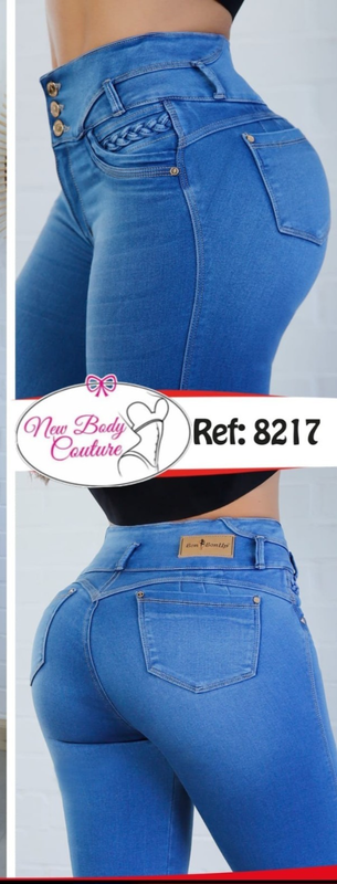 Flared Jeans Bon Bon Up Levanta Cola Colombianos Butt Lifter High Waist 8217