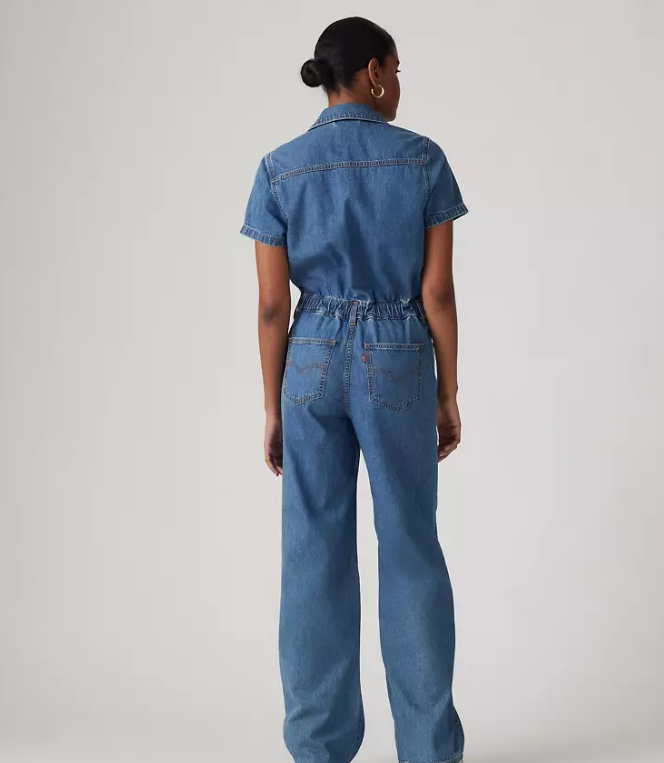 FLASH SALE LEVI'S Type Iii Jumpsuit Blue Joke - Medium Wash