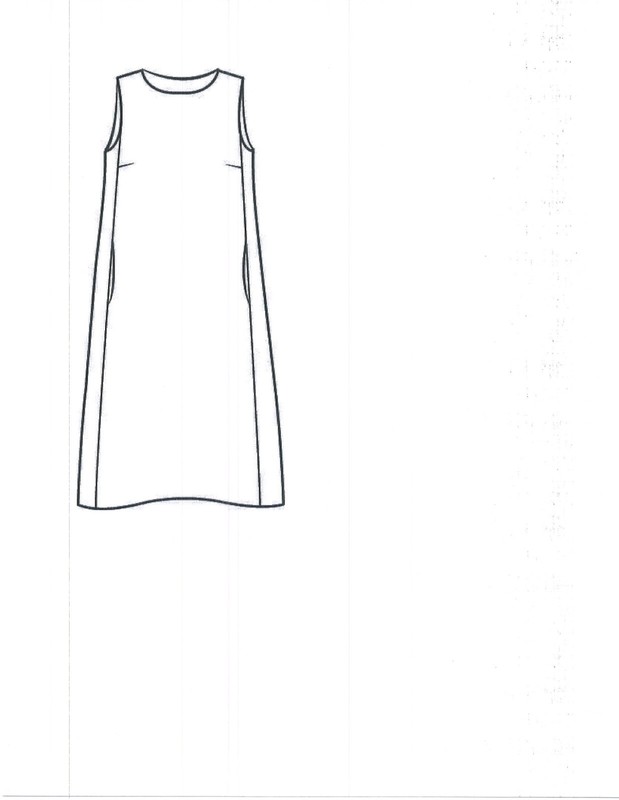 FLAX Designs Linen Shift Dress S & M & L NWT Diana Dress
