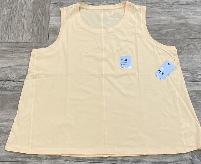 FLX Women's Peach Comfortable Travel Friendly Tank Top Plus Size Sleeveless