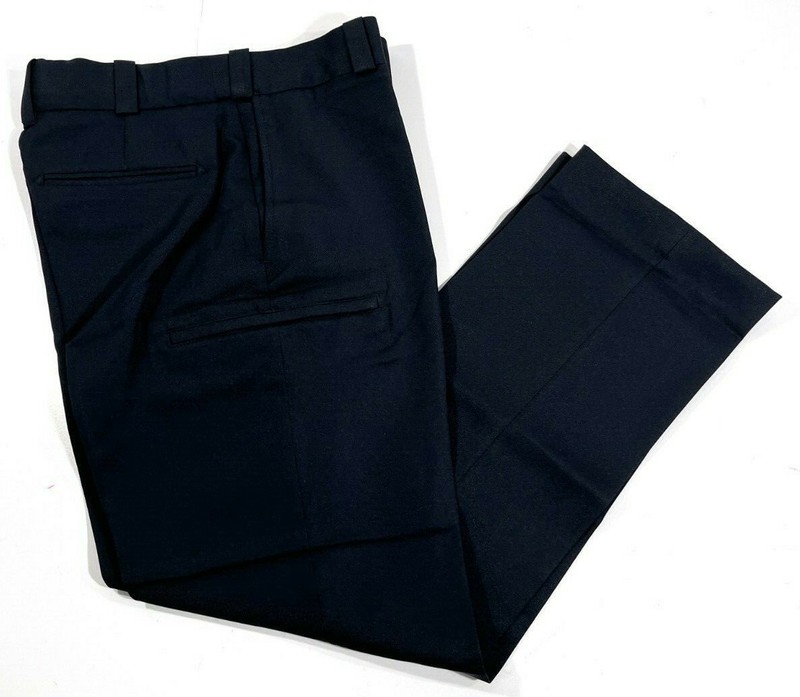 Flying Cross 47280W Womens Serge Weave Wool Blend Pants LAPD Navy 18x29