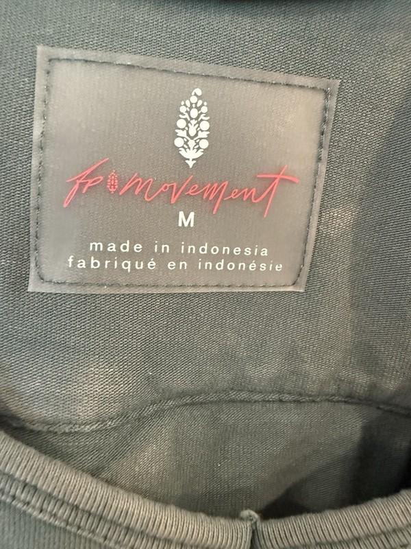 FP Movement “Hot Shot” Midnight Jade Jumper Size Medium NWT