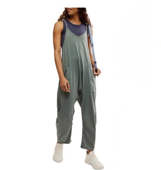 FP Movement “Hot Shot” Midnight Jade Jumper Size Medium NWT