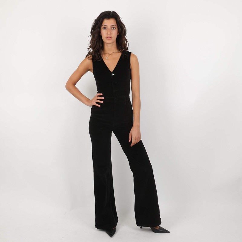 Frame Black Jumpsuit UK Size 8