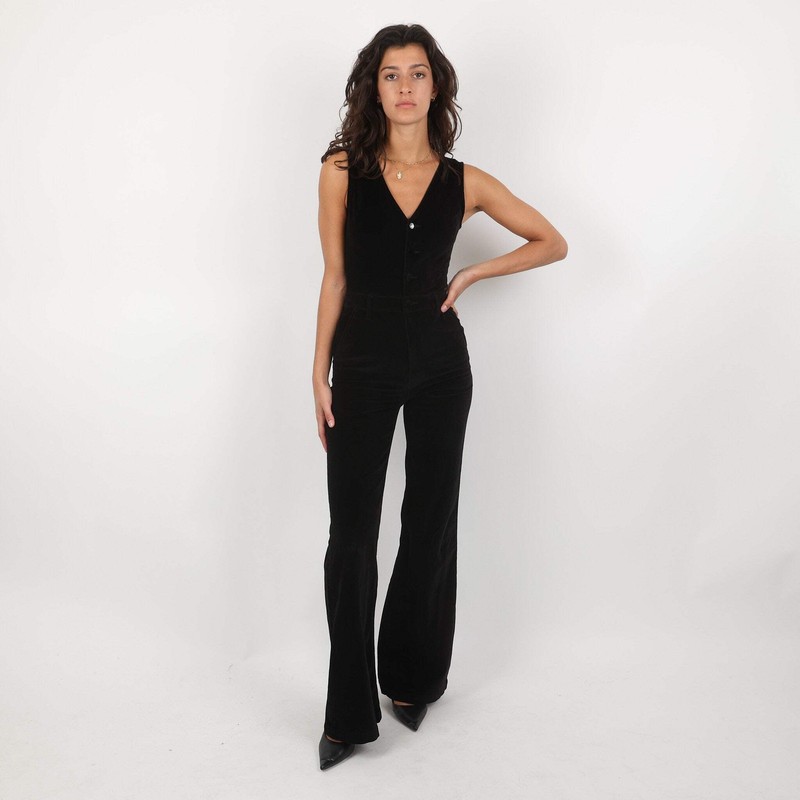 Frame Black Jumpsuit UK Size 8