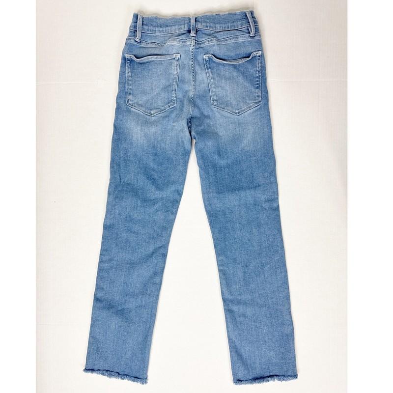 FRAME Le High Straight Jeans Women Size 26 Stretch Denim