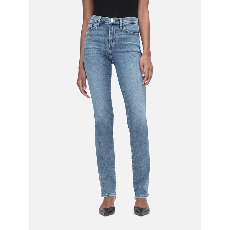 FRAME Le High Straight Jeans Women Size 26 Stretch Denim
