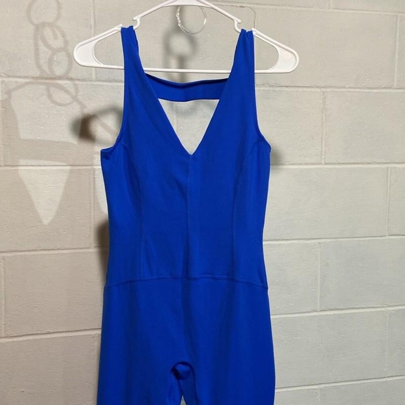 Free People Movement Never Better One-Piece Jumpsuit In Electric Cobalt NWOT