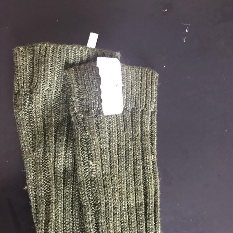 Free People No Chill New Olive Hand Arm Warmers