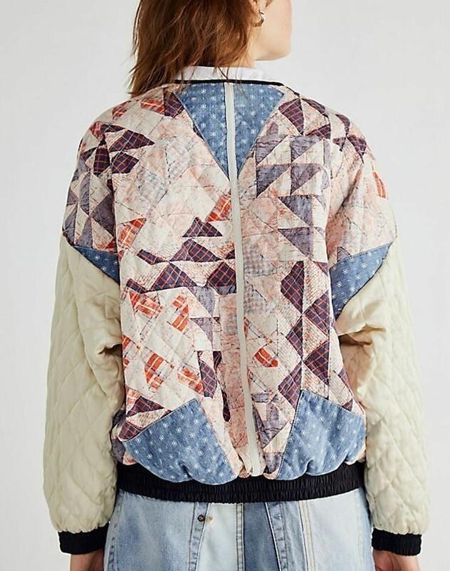 Free People NWT Size XL Gorgeous Quilted Rudy Jacket New Coat