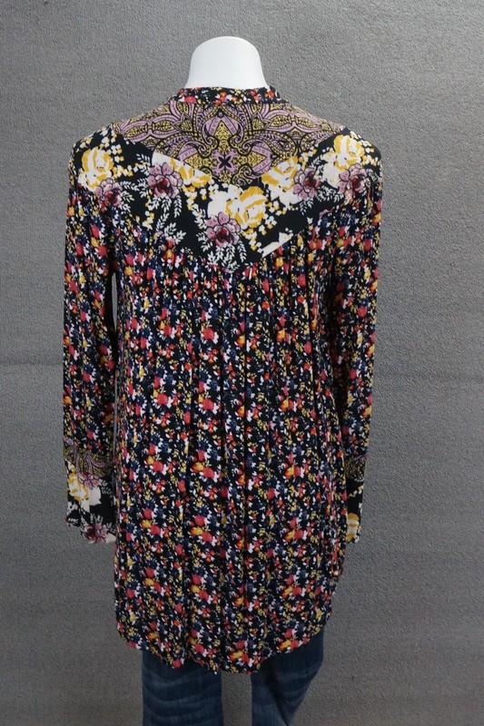 Free People Tunic Top Women's XS Arianna Boho LongSleeve
