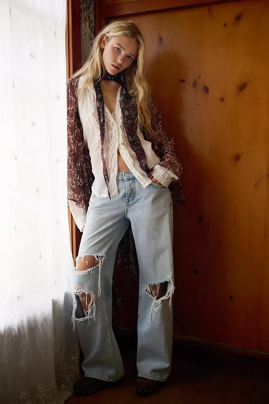 Free People - We The Free Tennessee Low-Rise Boyfriend Jeans 94716370