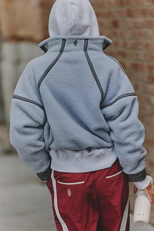 Freepeople - Mountain High Half Zip Fleece - Free Ship