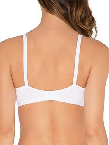 Fruit Of The Loom 96248 Fiber Fill Wirefree Bra 36 B White 36b
