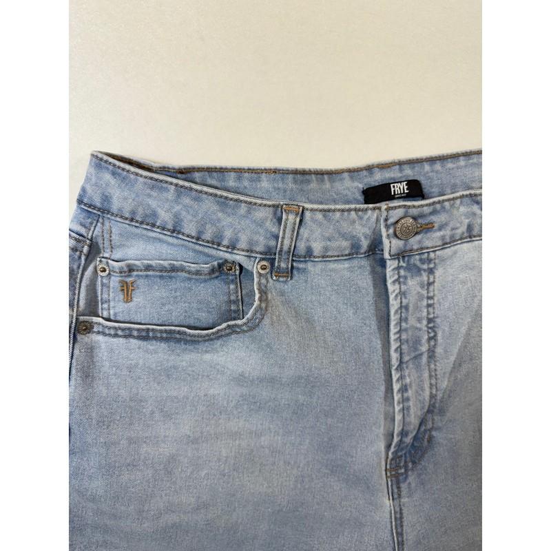 Frye Jeans Womens Size 16/34 Light Wash High Rise Straight Leg Denim Pants