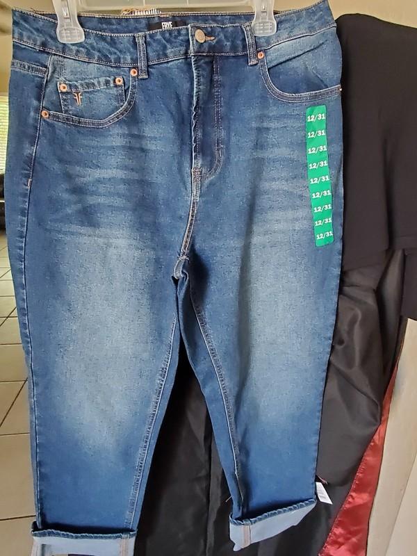 Frye Women's High-Rise Amari Jeans Blue Size 14/32