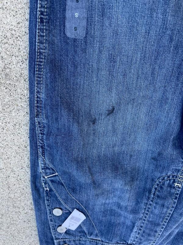 GAP Denim Overalls Women's Size M Relaxed Pasadena Blue Jumpsuit