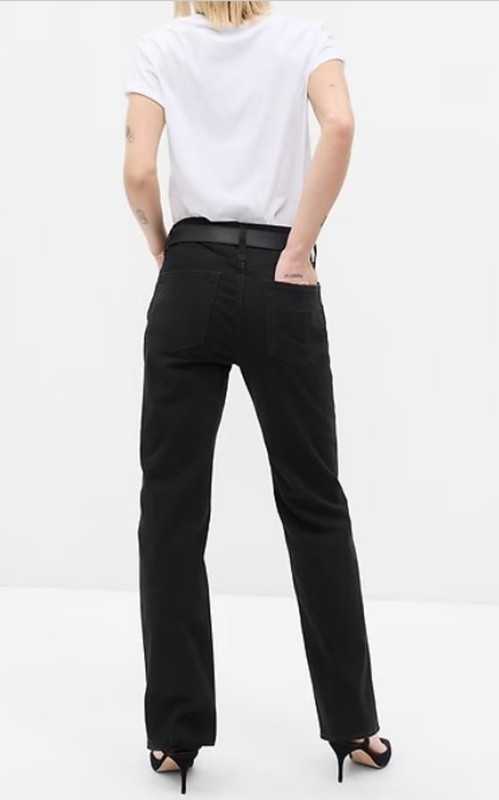 GAP High Rise '90s Loose Jeans – BLACK – Sz 28