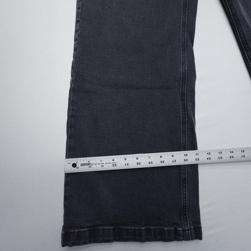 Gap High Rise Stride Wide Leg Jeans Size 28 / 6 Black Baggy Boho Dark Skater