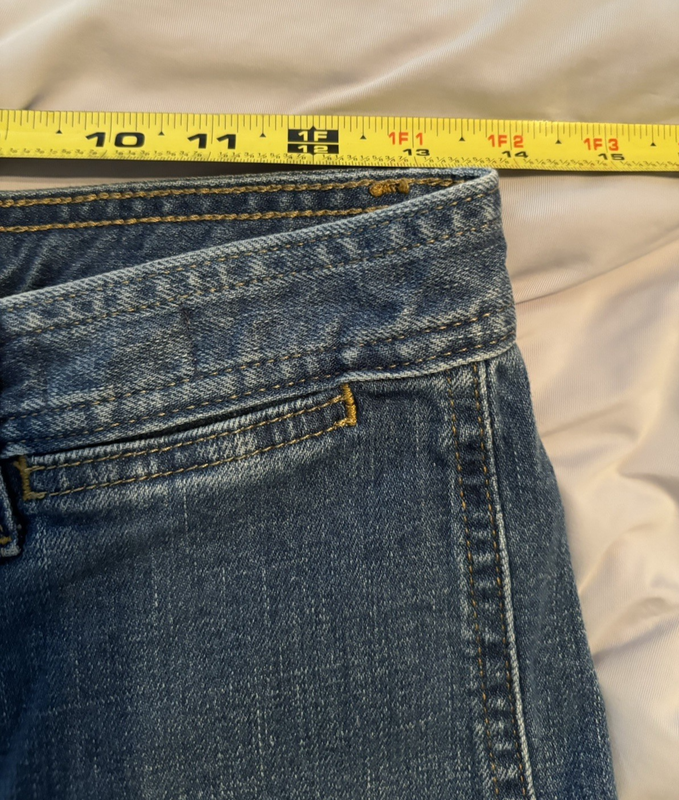 GAP High Rise Wide Leg Crop Jeans Womens 4/27