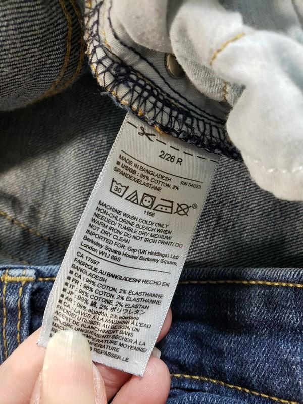 Gap Jeans Sz 2 Womens Blue Denim Pants Stretch Ladies Mid Rise Sexy Bootcut