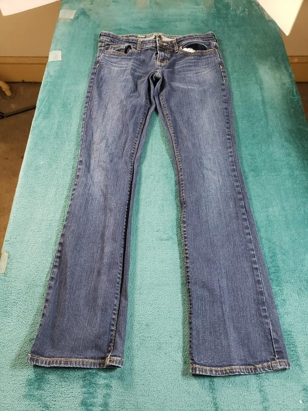 Gap Jeans Sz 2 Womens Blue Denim Pants Stretch Ladies Mid Rise Sexy Bootcut