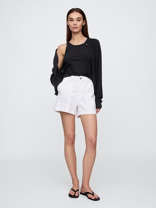 Gap Ribbed Scoopneck Tank Top Black OR White NEW XS-XL