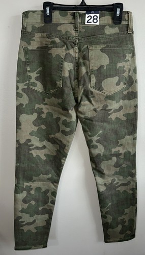 GAP Women's Camo True Skinny Ankle High Rise Jeans - NEW With Tags Size 28/6R