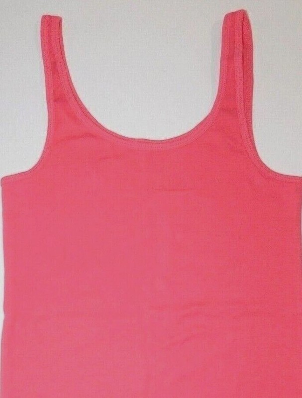 Gap Women's Tank Top Pink Size SMALL Cotton Favorite Style Fitted Stretch New
