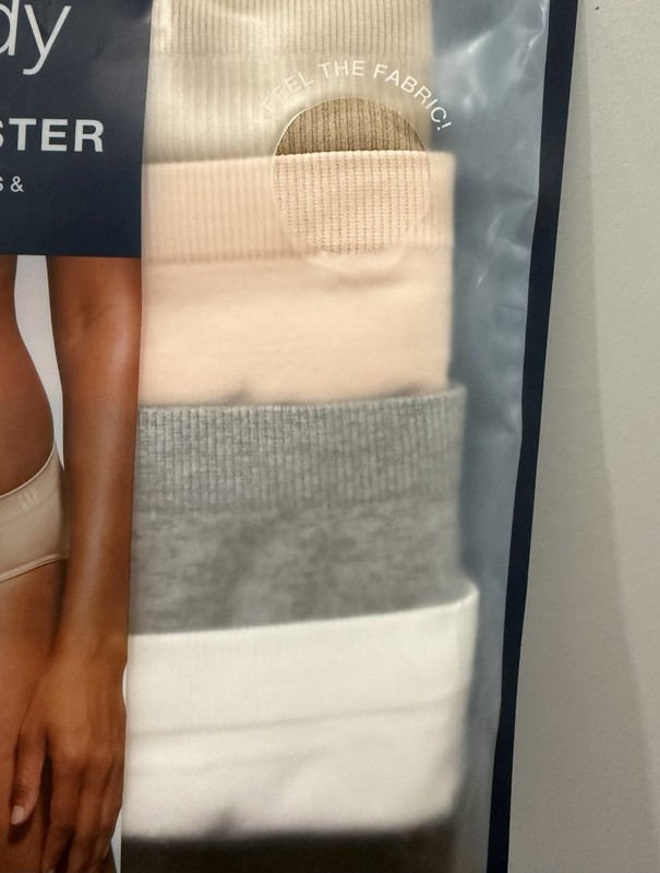 GapBody Seamless Hipster Womens Size-Medium Stretch Tag Free 5 Pack