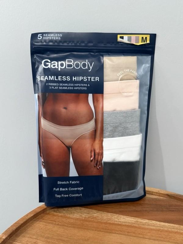 GapBody Seamless Hipster Womens Size-Medium Stretch Tag Free 5 Pack