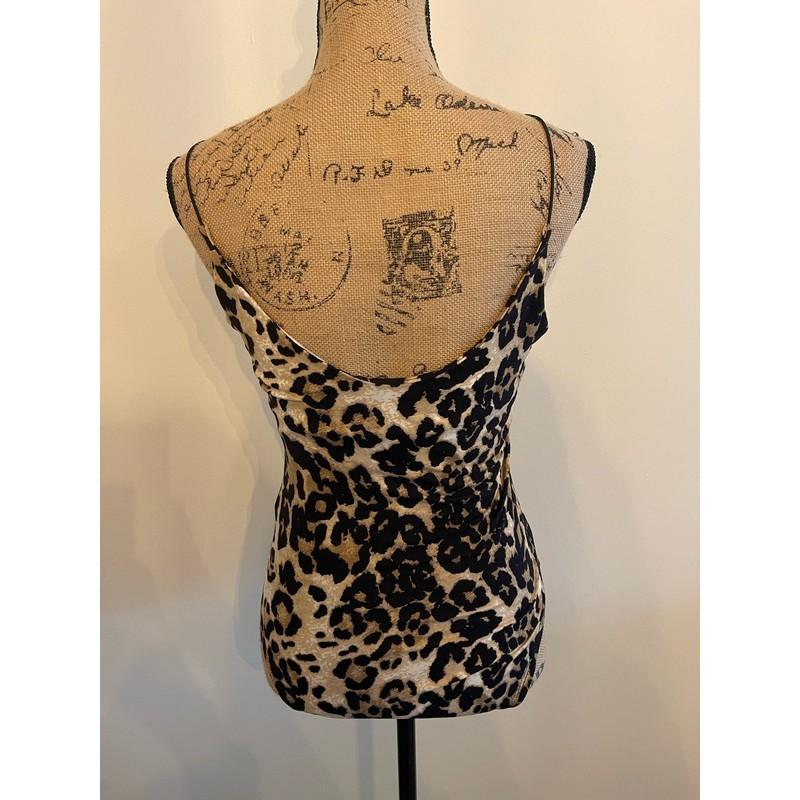 Gaze Leopard Print One Piece Size Small