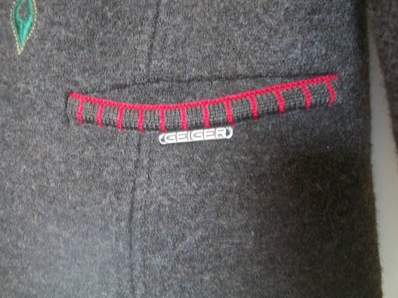 Geiger Wool Ladies Brown Jacket: Made In Austria: Size 40