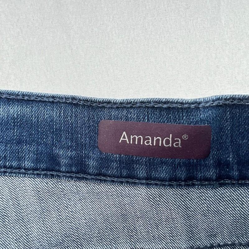 Gloria Vanderbilt Tampered Jeans Womens Size 14 Petite 14P Blue Denim New